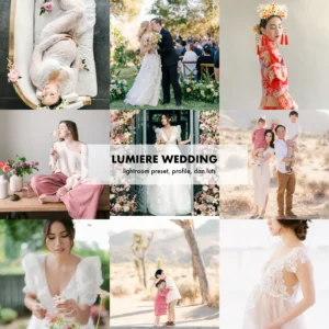 Lumiere Wedding – Lightroom Preset, Profile, dan LUTs